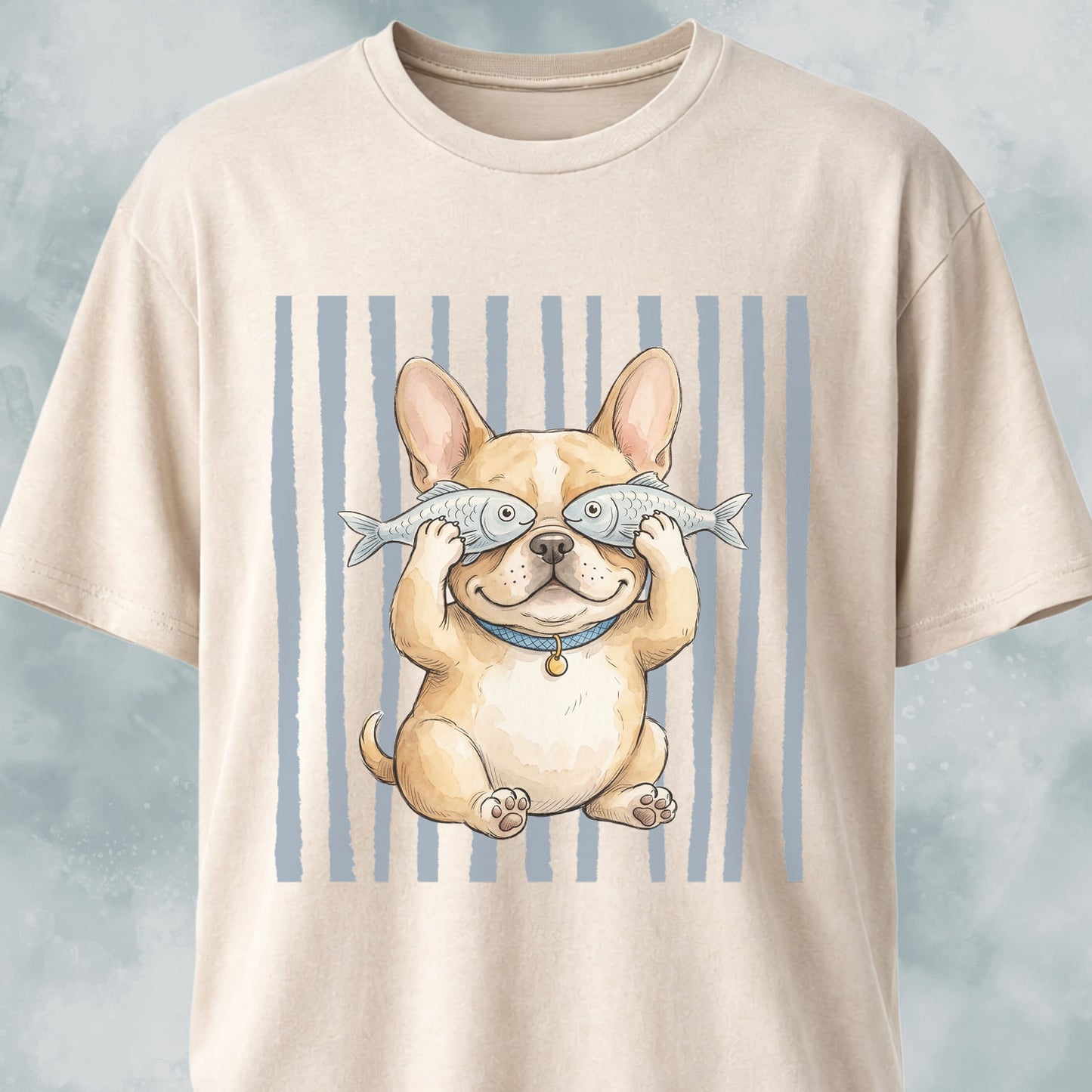 Fish Goggles Frenchie T-Shirt