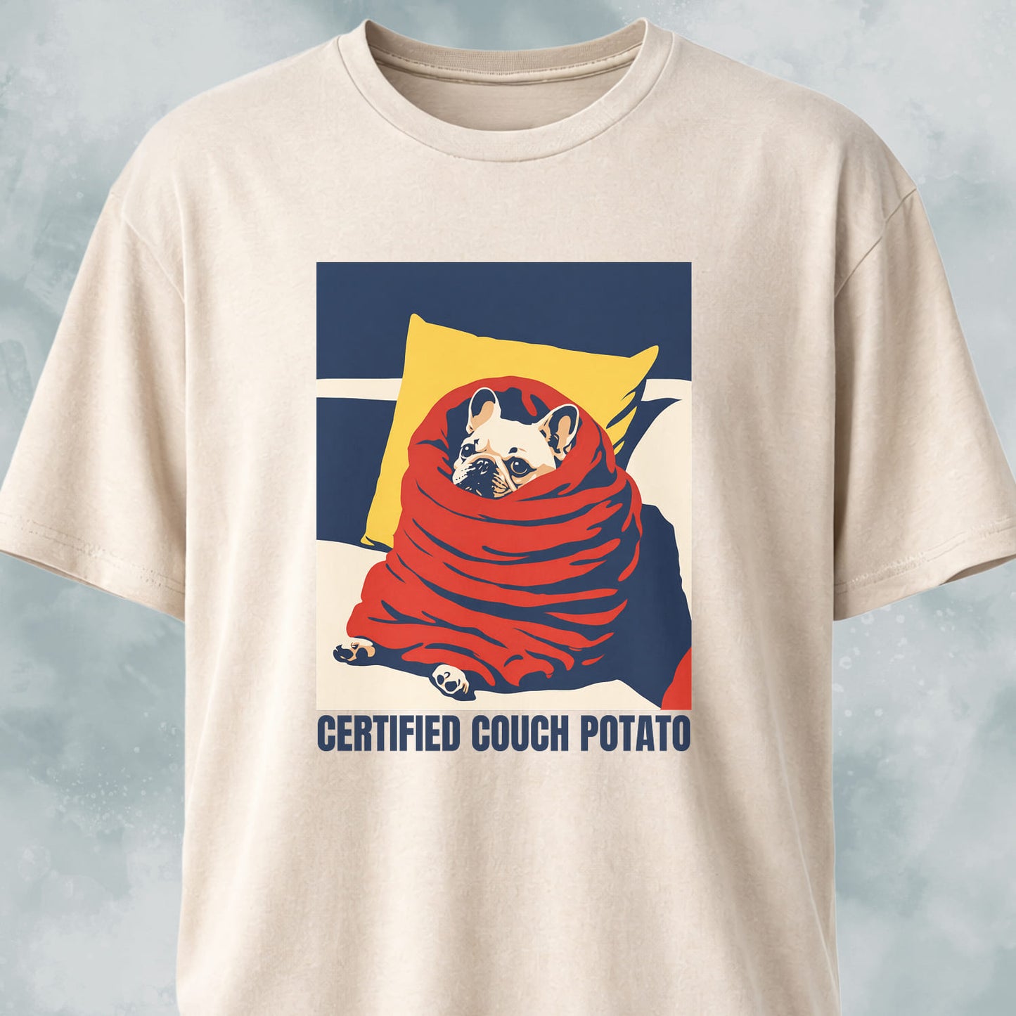 Certified Couch Potato Frenchie T-Shirt