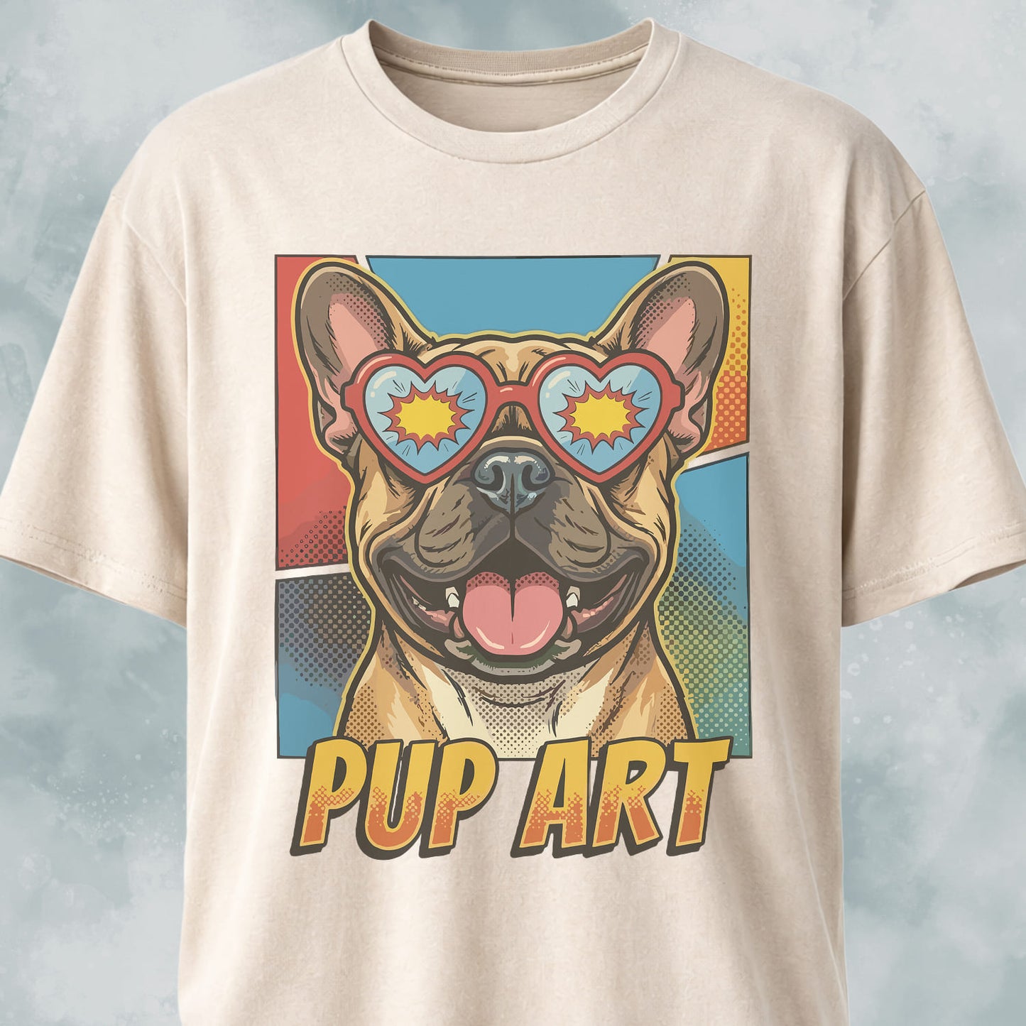 Pup Art Frenchie T-Shirt