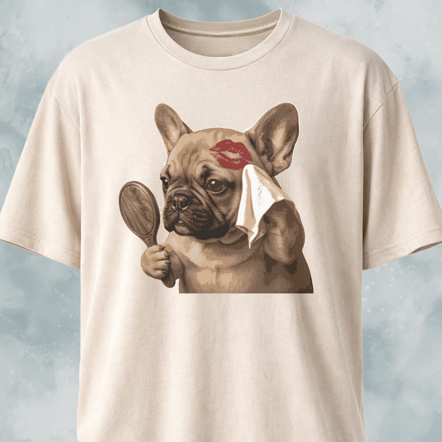 Frenchie With A Mirror T-Shirt