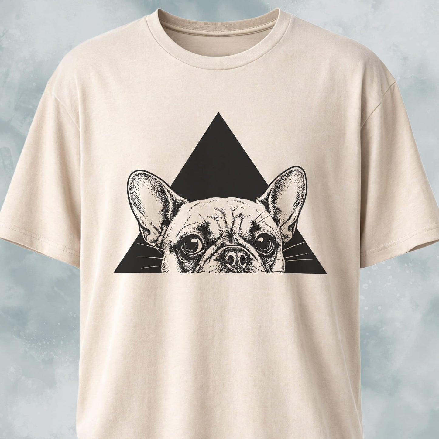 Triangle Frenchie T-Shirt