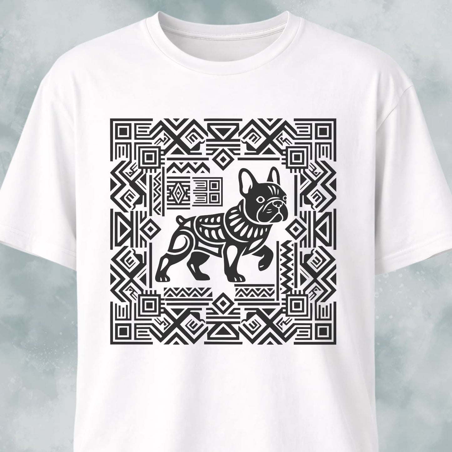 Aztec Art French Bulldog T-Shirt