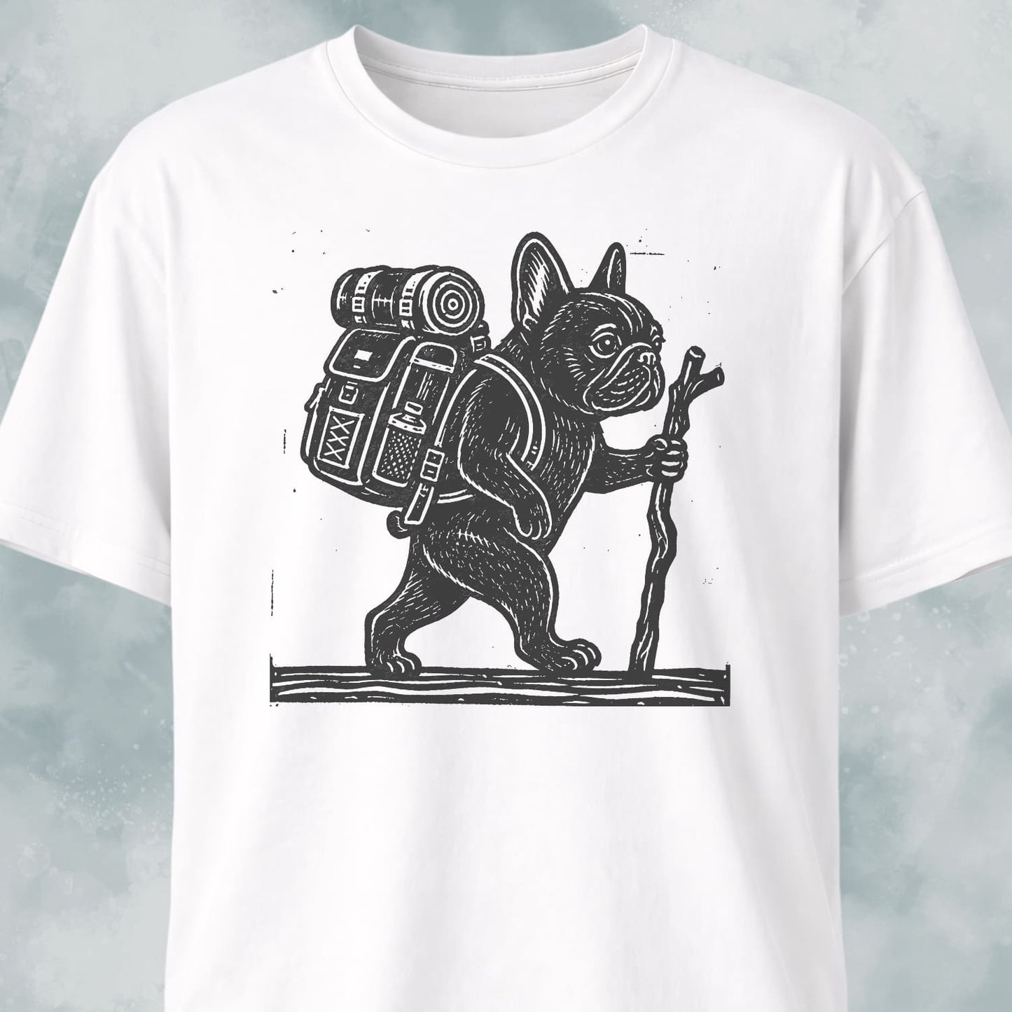Hiker Frenchie T-Shirt
