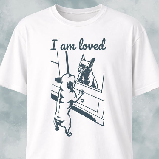 I Am Loved French Bulldog T-Shirt