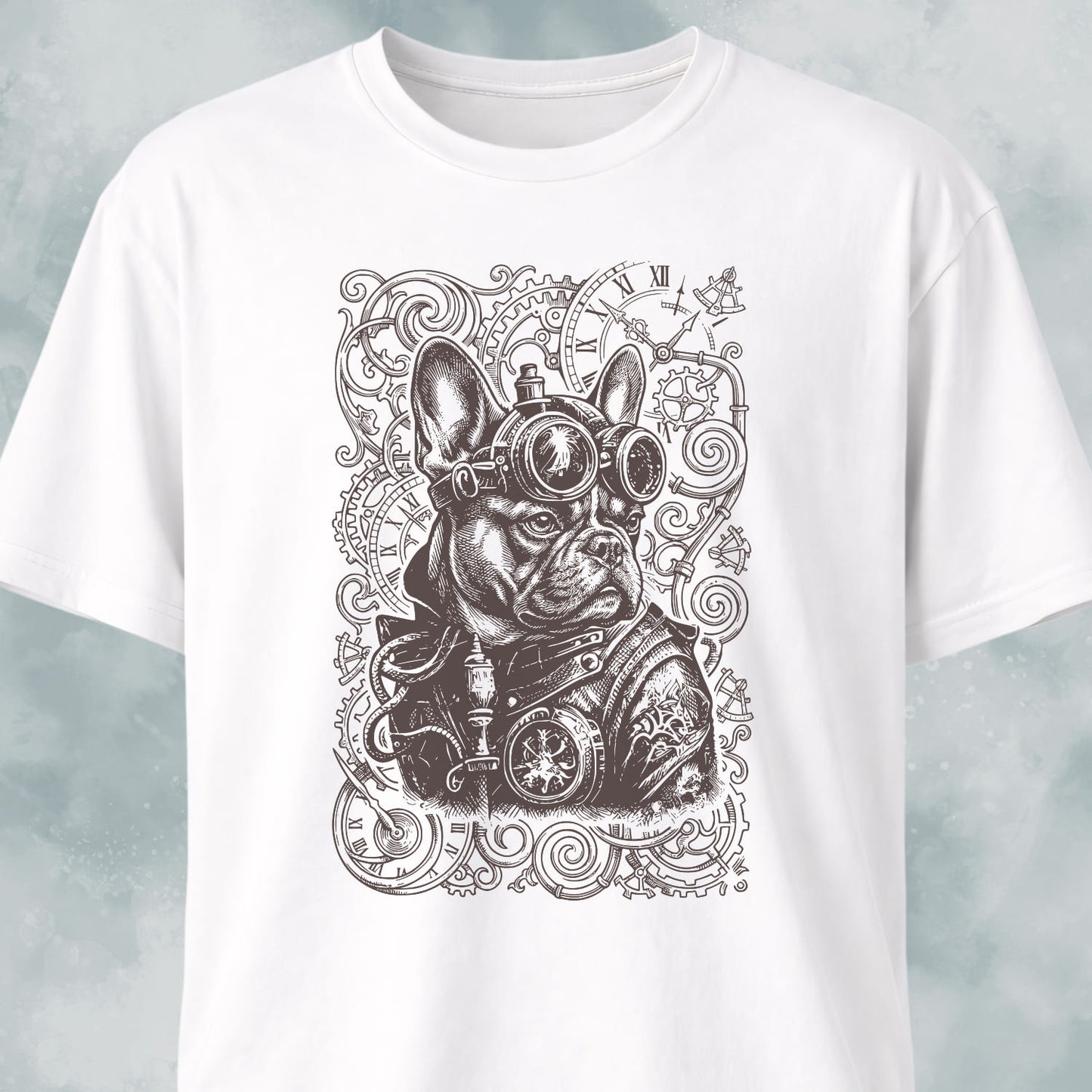 Steampunk French Bulldog T-Shirt