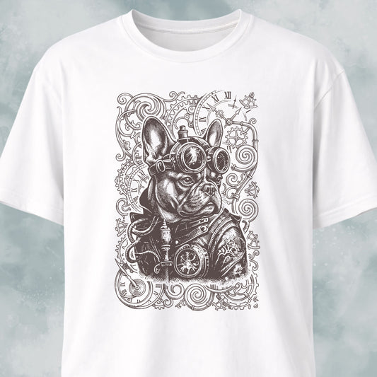 Steampunk French Bulldog T-Shirt