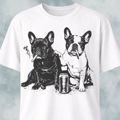 Frenchie Sad Buddies Revisited T-Shirt
