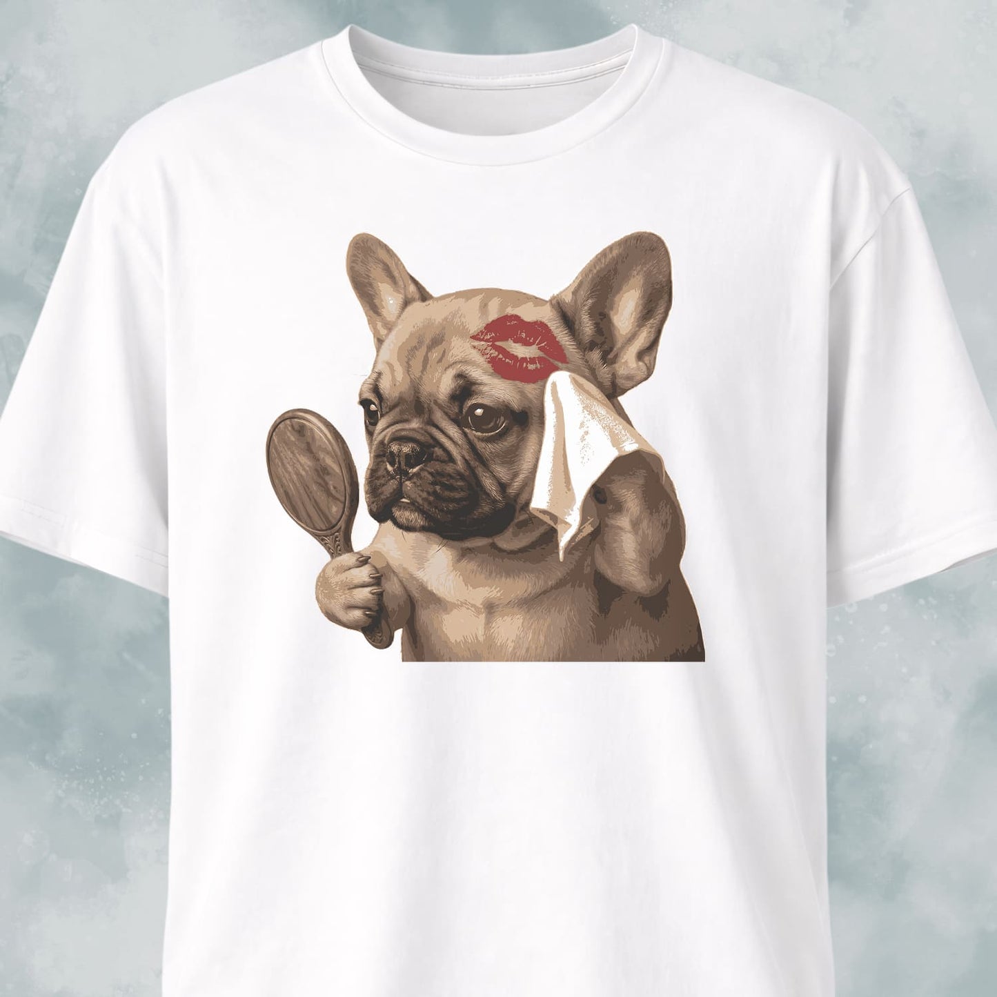 Frenchie With A Mirror T-Shirt