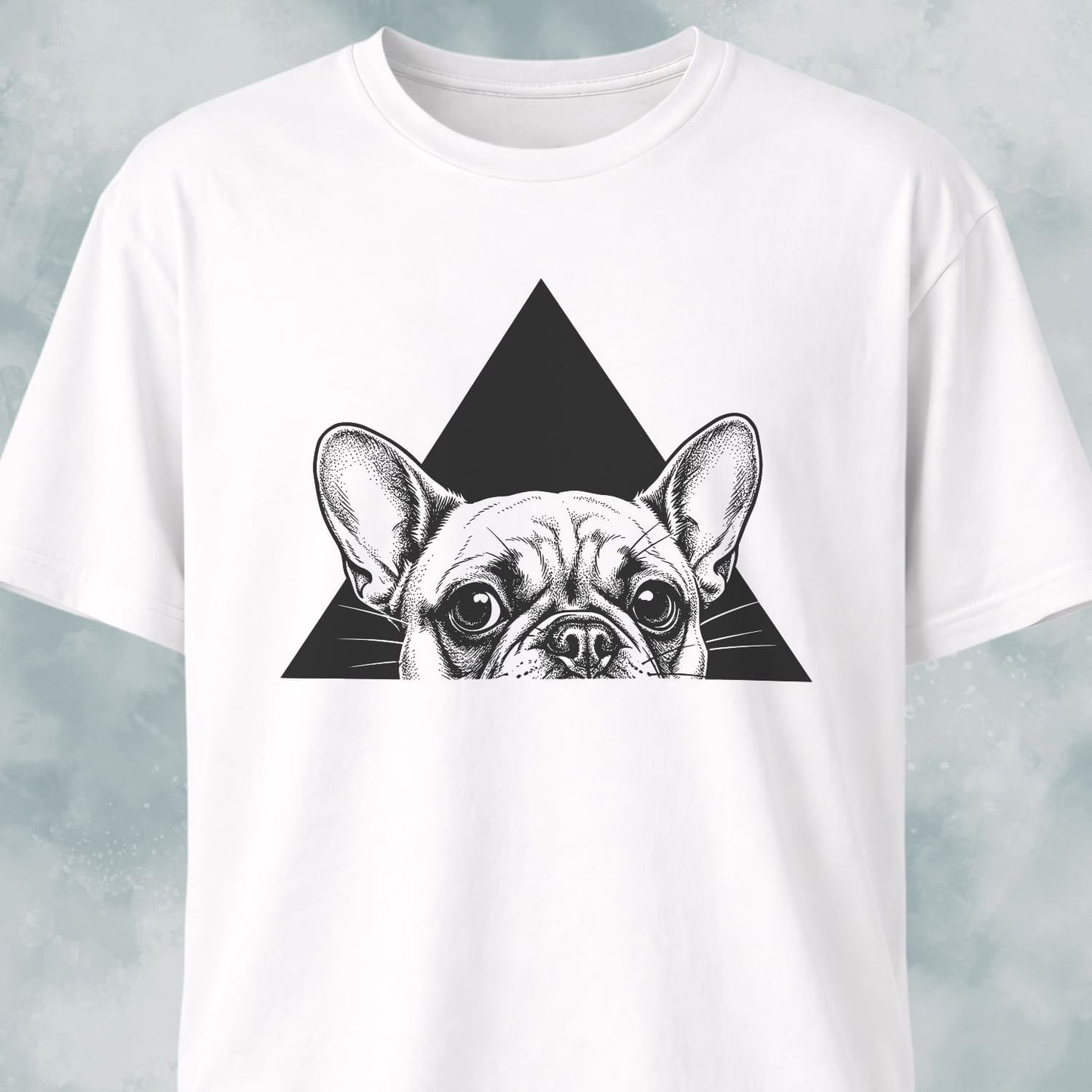 Triangle Frenchie T-Shirt