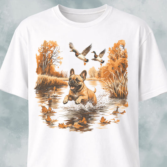 Frenchie Painting T-Shirt