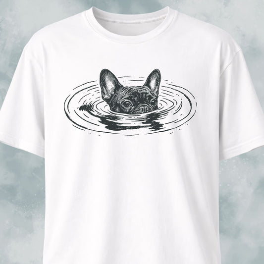 French Bulldog In The Water T-Shirt