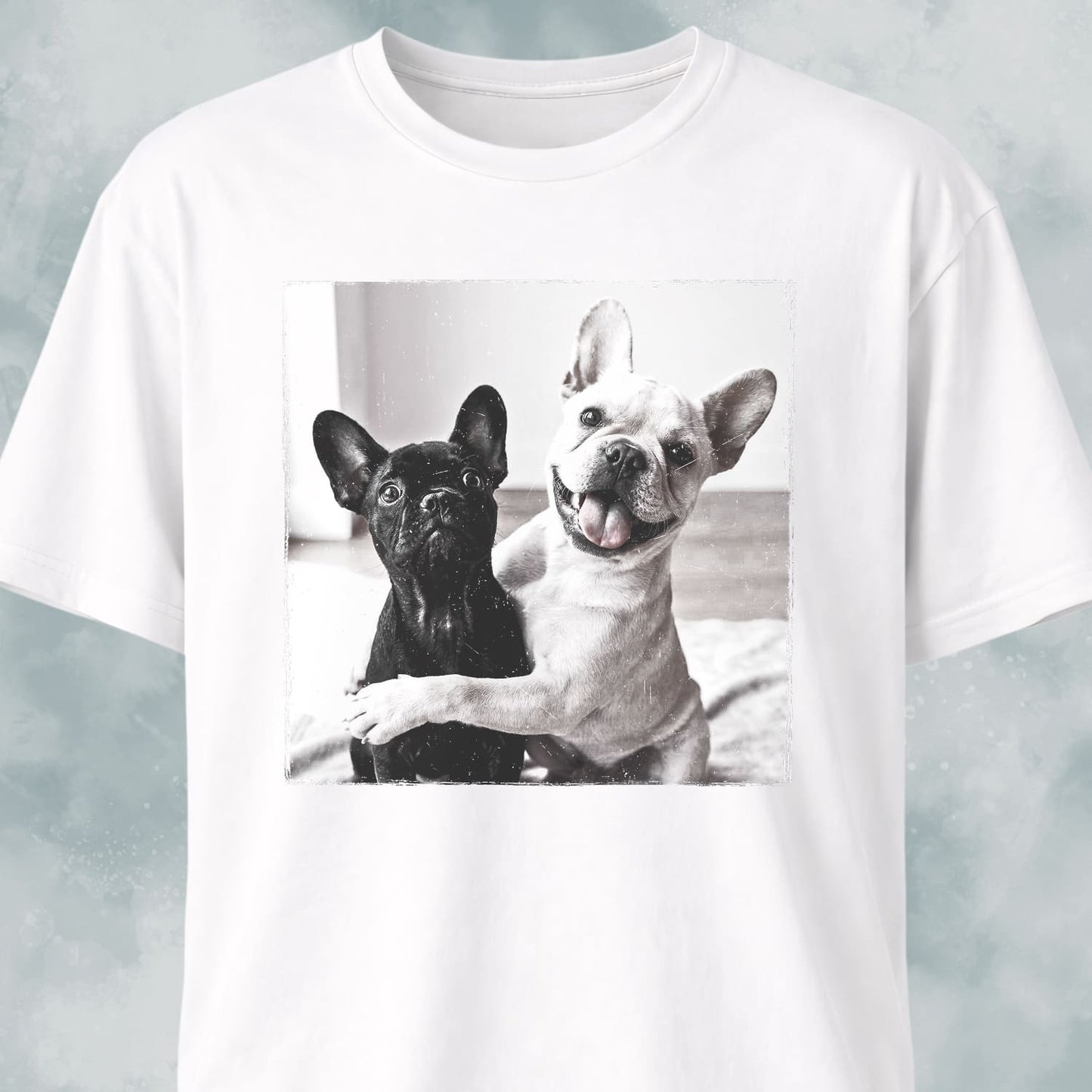 Frenchie Buddies Selfie T-Shirt