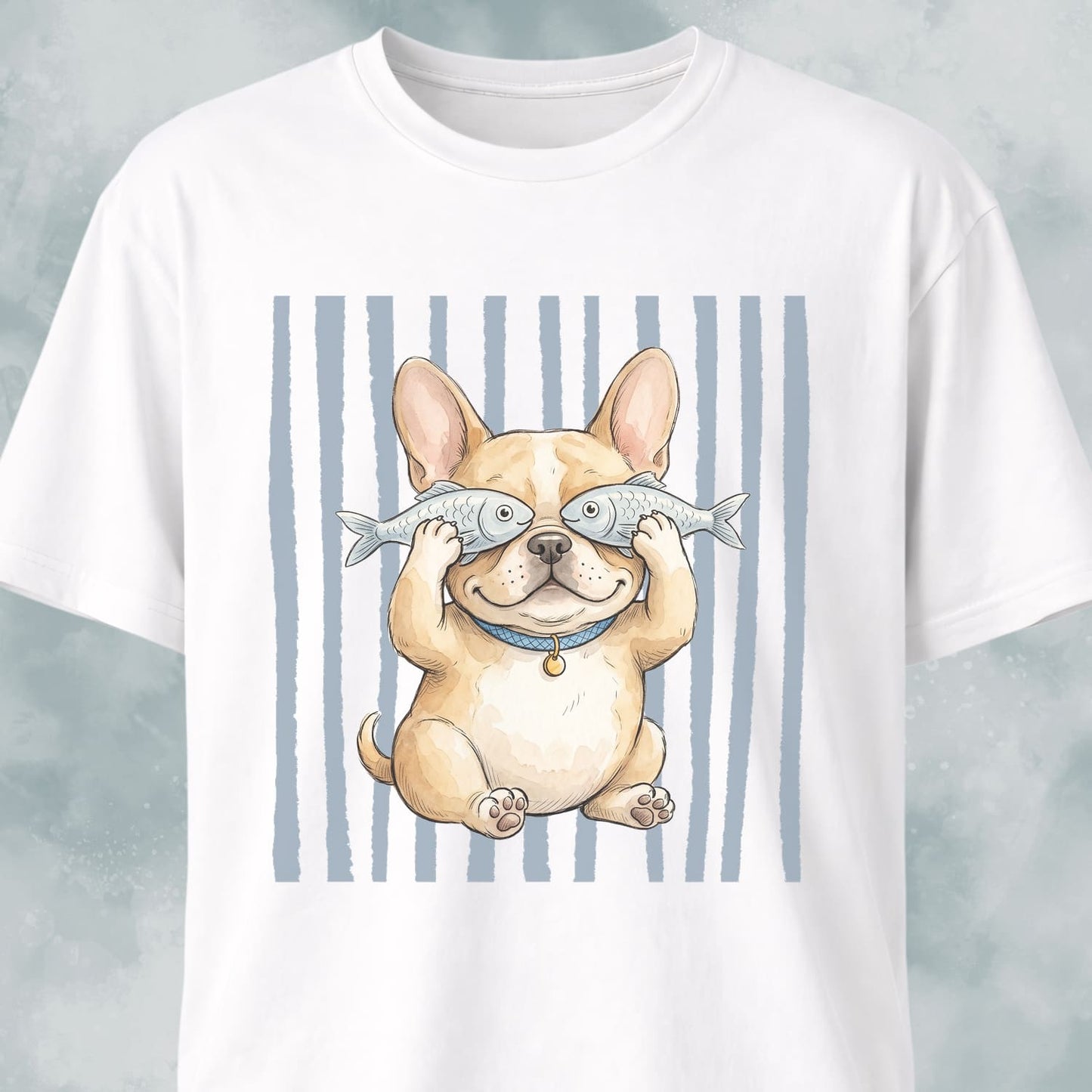 Fish Goggles Frenchie T-Shirt