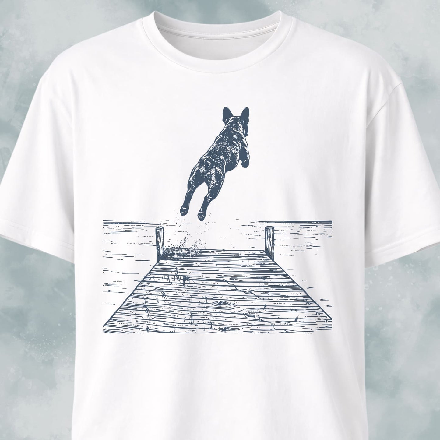 Dock Jumping Frenchie T-Shirt