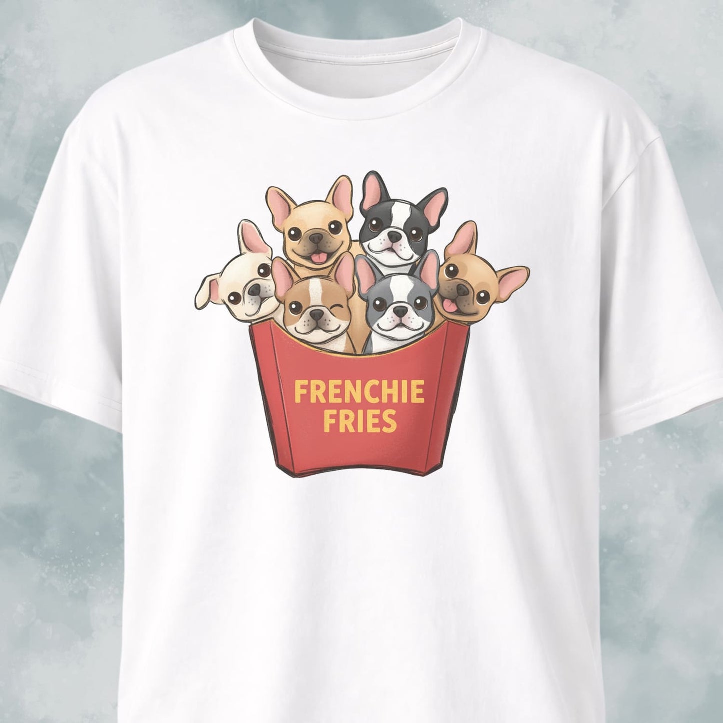Frenchie Fries Fun T-Shirt