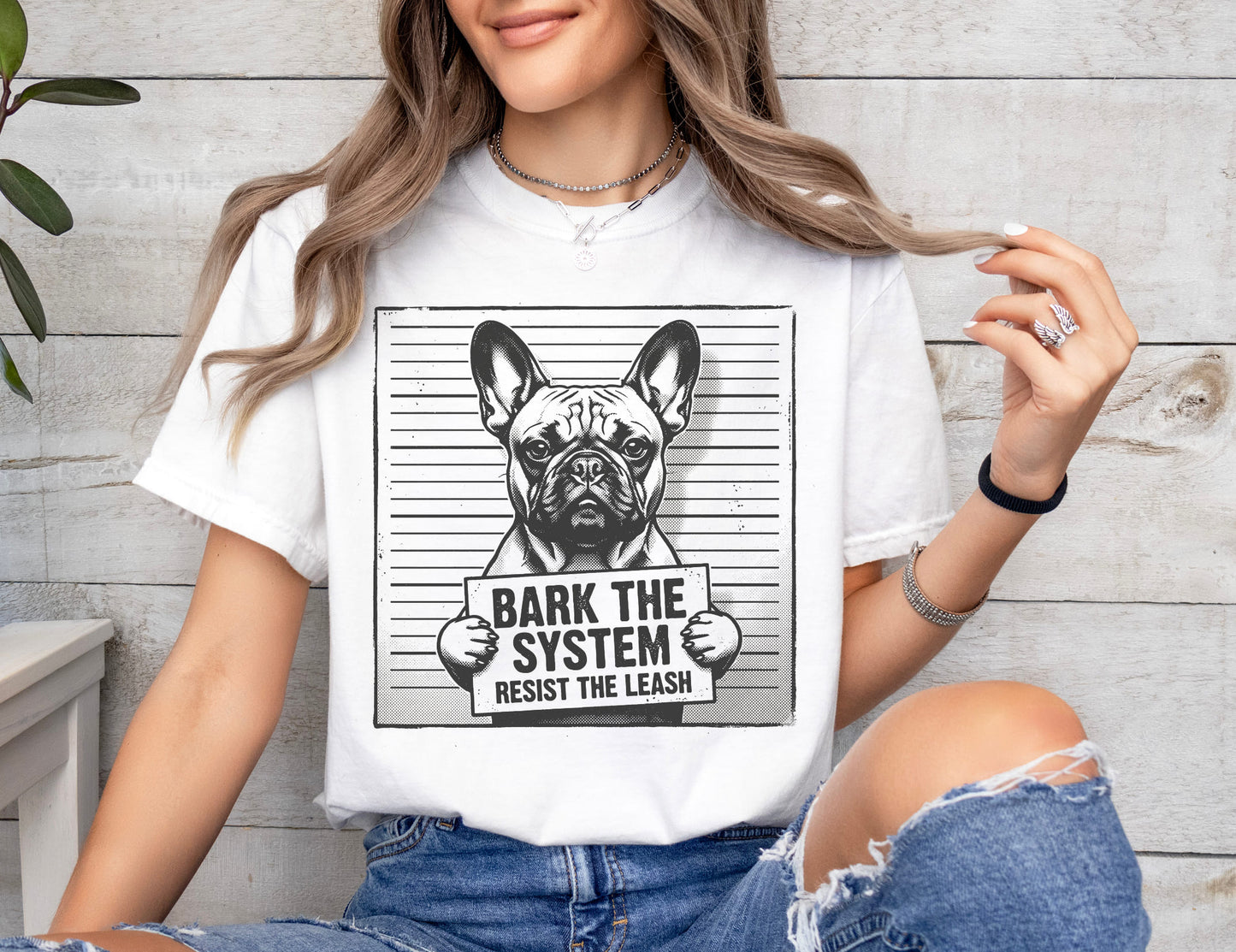 Bark The System French Bulldog T-Shirt