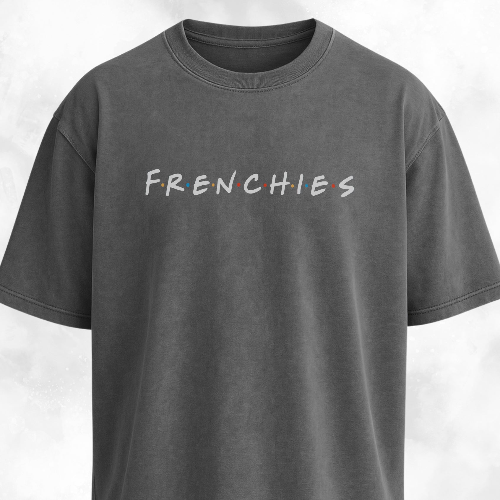 Frenchies Friends Logo Parody T-Shirt