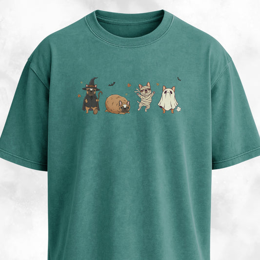 Halloween Spooky Frenchies T-Shirt