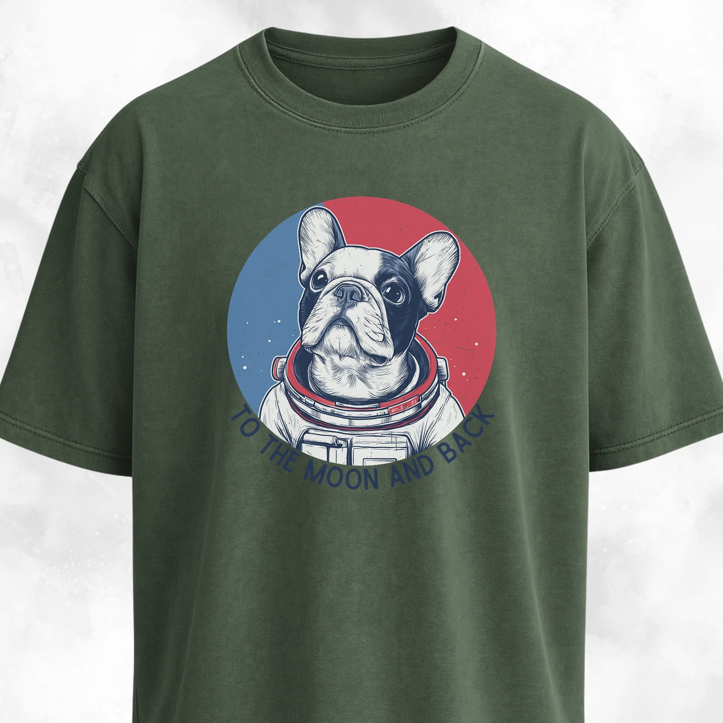 To The Moon And Back Frenchie Edition T-Shirt