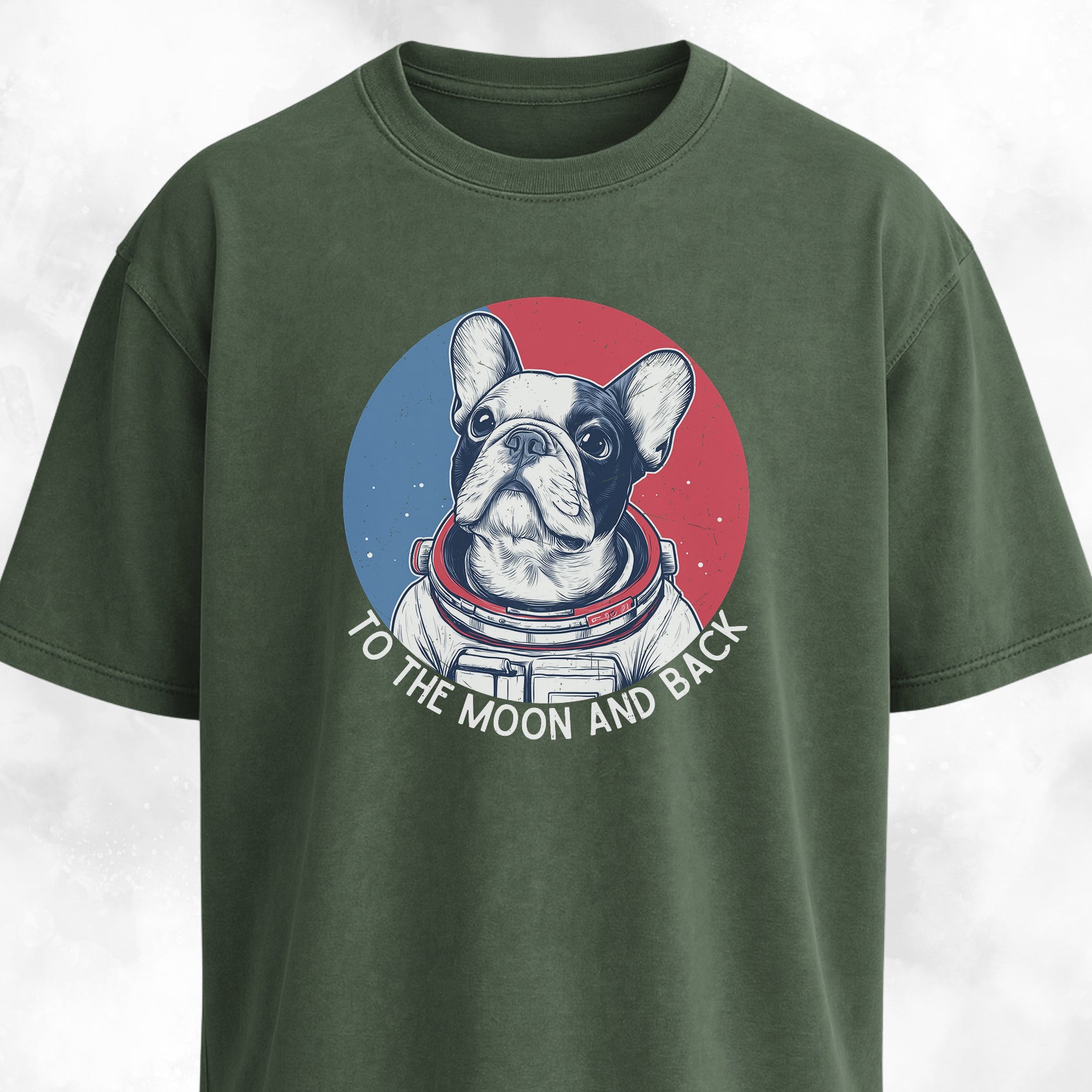 To The Moon And Back Frenchie Edition T-Shirt