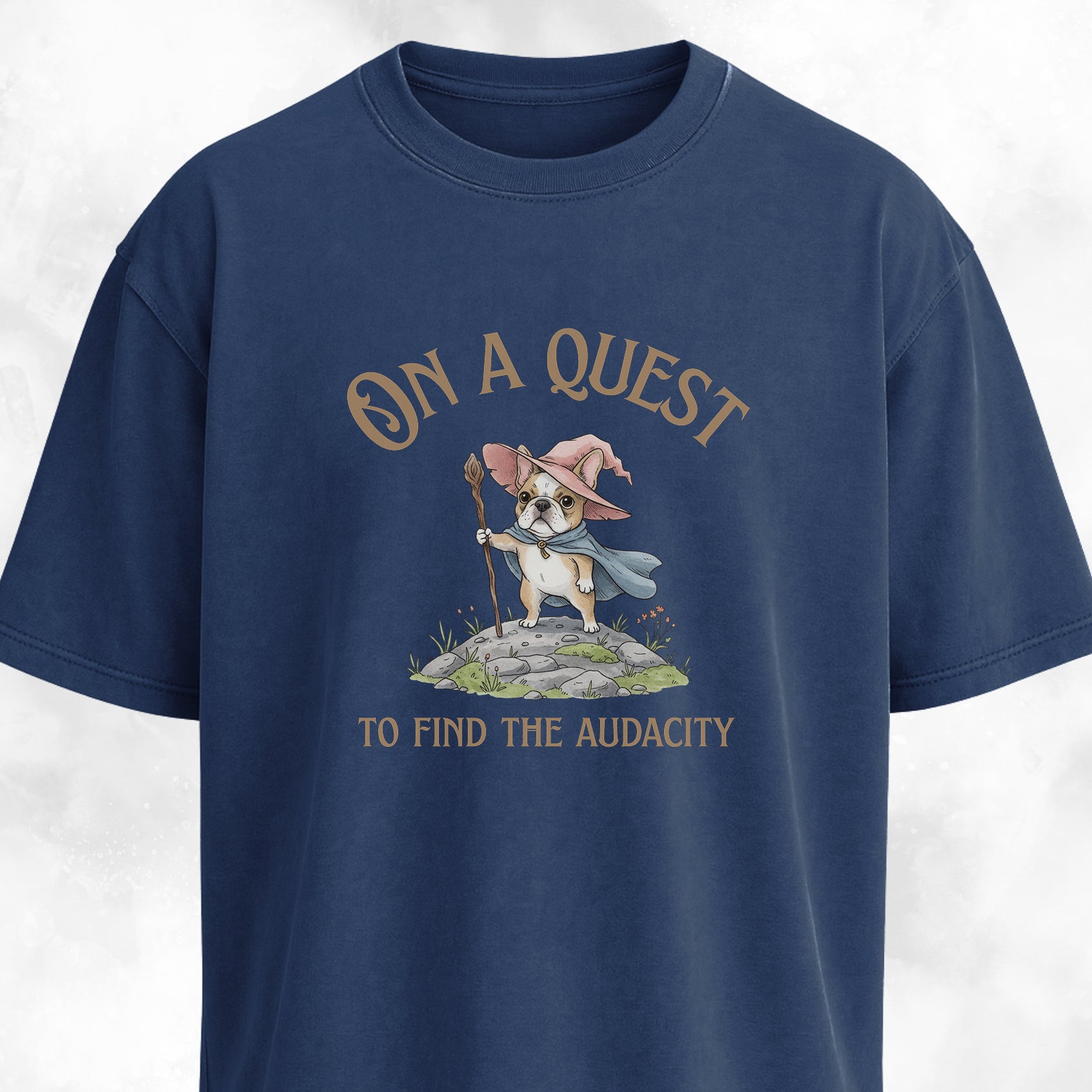 Adventure Quest French Bulldog T-Shirt