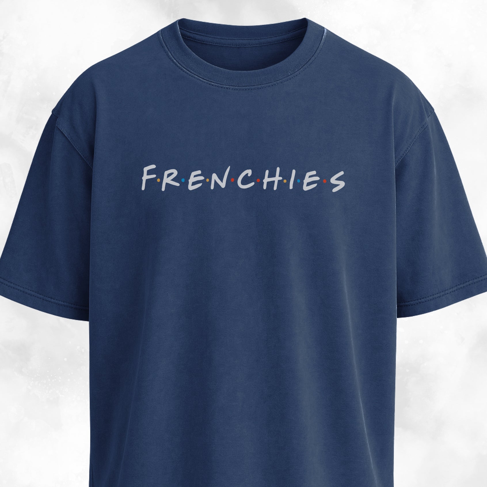 Frenchies Friends Logo Parody T-Shirt