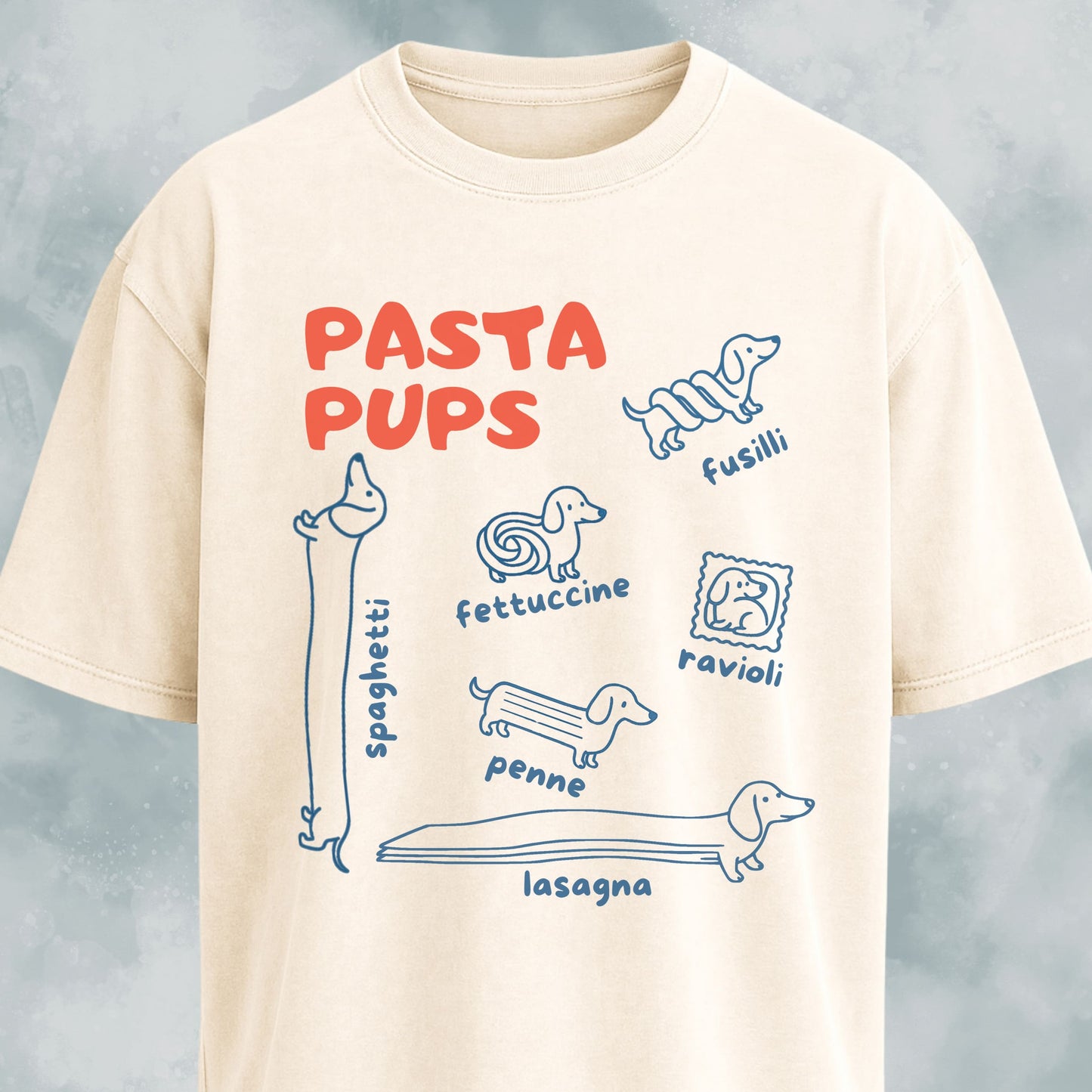 Pasta Pups Dachshund Edition T-Shirt