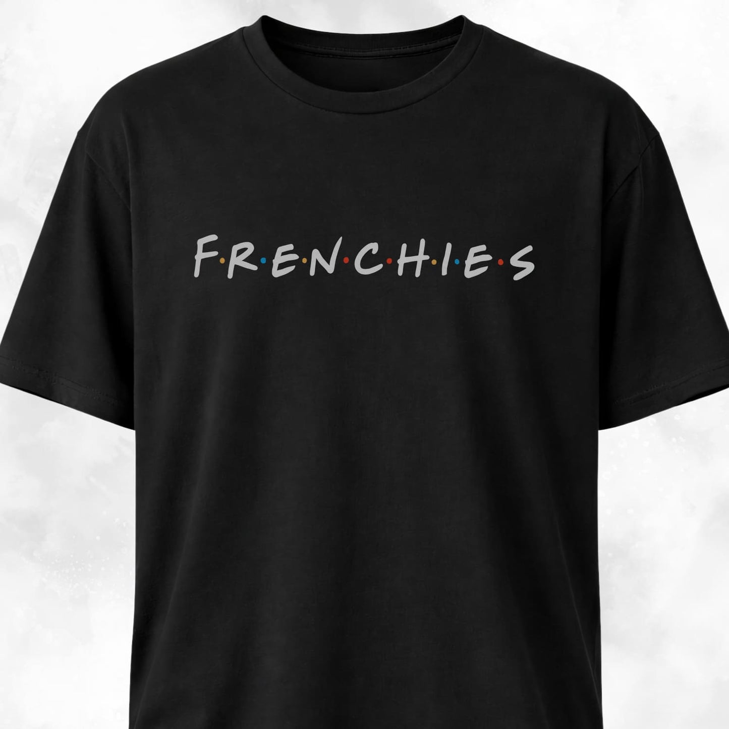 Frenchies Friends Logo Parody T-Shirt