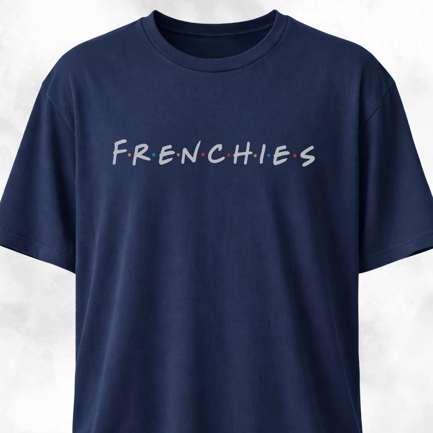 Frenchies Friends Logo Parody T-Shirt