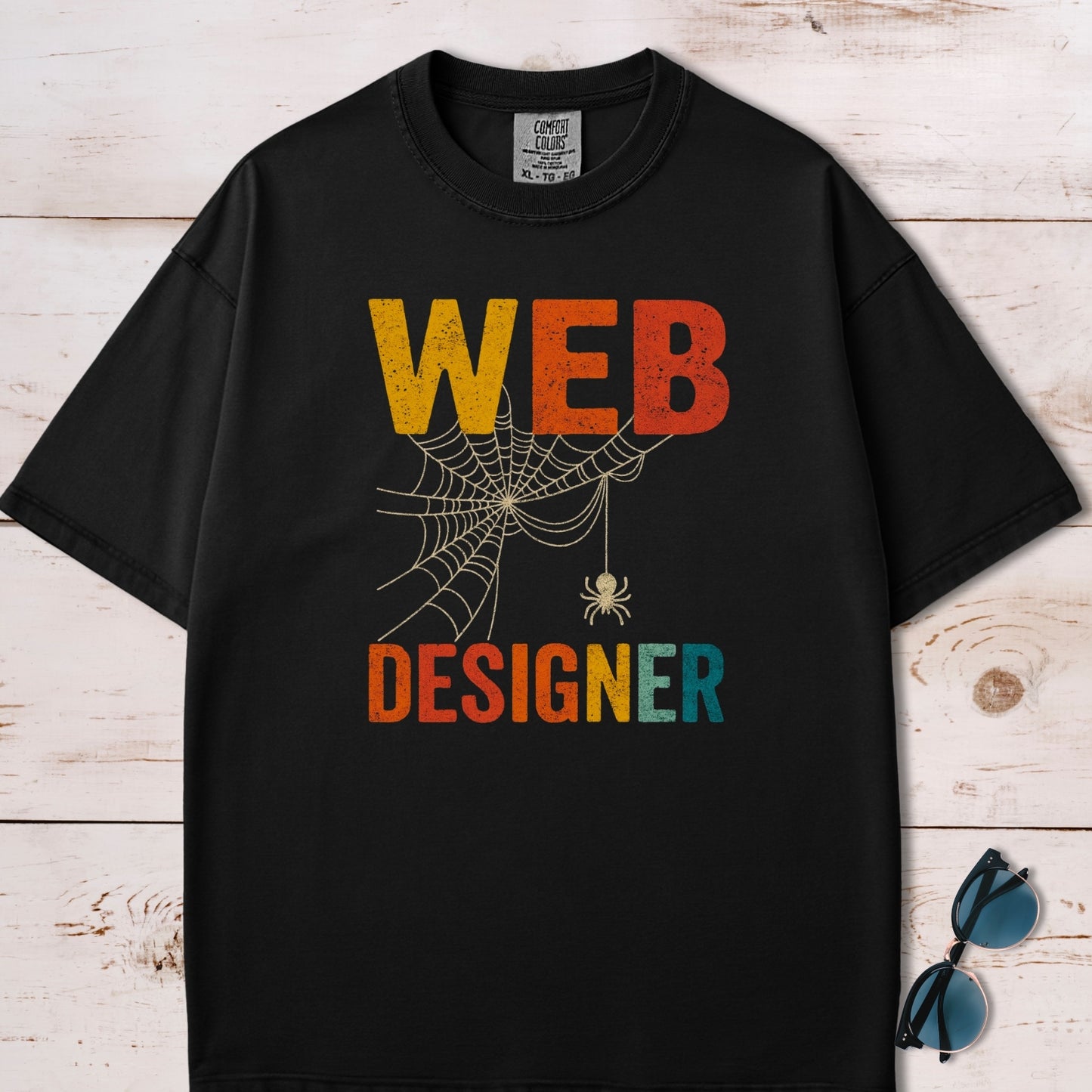 Web Designer Dark Version T-Shirt